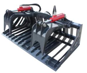 Wholesale Skid Steer Loader attachment 0412 series Grapple Fork from china suppliers