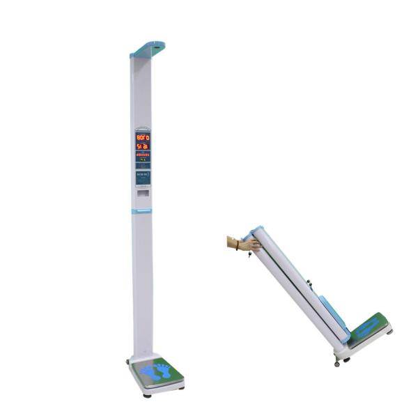 Quality 500kg BMI Height And Weight Scale Machine With Ultrasonic Height Sensor for sale