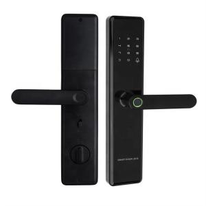 Wholesale Fingerprint Touch Smart Door Lock Tuya App Control Unique Chip Encryption Technology from china suppliers
