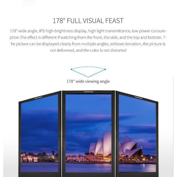 Outdoor Advertising Vertical Waterproof HD Digital Display Touch Screen Kiosk