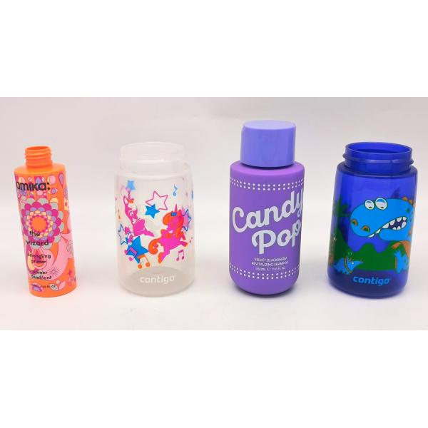 3-Color 70 Pcs/Min CNC Container Screen Printing Machine