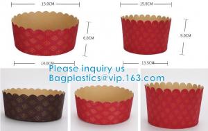 Wholesale Panettone Disposable Paper Round Cake Molds Paper Molds CAKE CUP Baking Cups Muffins Oilproof Cupcake Liner from china suppliers