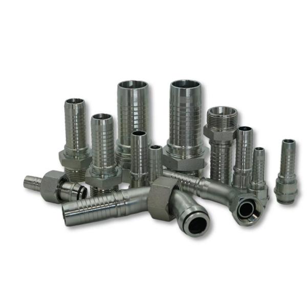 Reusable Galvanized or Stainless Steel Adapter Hydraulic Fittings China Factory Directly Sell Price