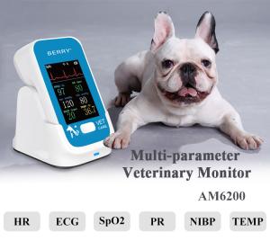 China Bluetooth Veterinary Vital Signs Monitoring Device 2.4'' TFT Screen Animal Health Products on sale