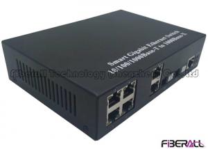 China Ring Ethernet Smart Media Converter With 6 LAN Ports And 2 SC Simplex Fiber Ports on sale