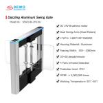 Data Center Security Turnstile Gate Dual Authentication And Emergency Override
