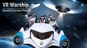China 6 Players VR Warship Trampoline Park Experience The Thrilling Virtual Reality Arcade Theme Park on sale