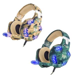 China USB PC Stereo Wired DC5V G2600 Camouflage Gaming Headset on sale
