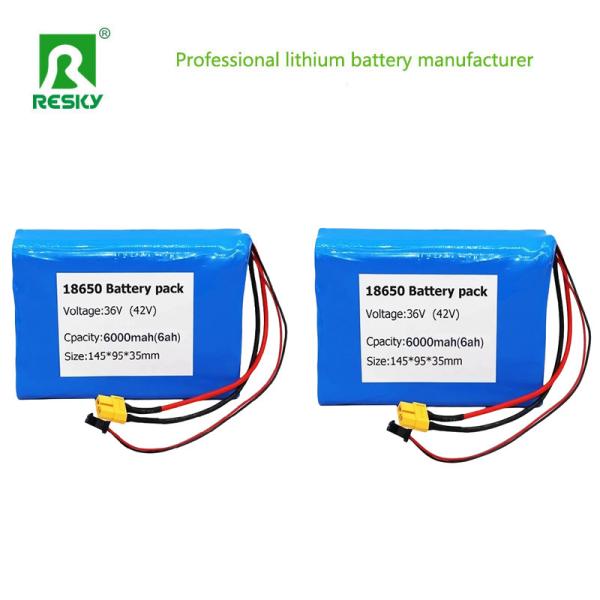 Electric Scooter Battery Pack 36V 6Ah 10s3p Rechargeable 18650 Li-Ion Battery