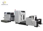 Automatic V bottom bread paper bag making machine with pp window