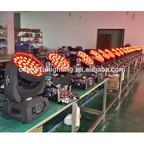 Best Quality 36x10W 4 in 1 RGBW Stage Touch screen Moving Head Lighting