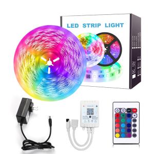 China 16.4ft Tuya Smart App Led Strip IP65 Smart WiFi LED Light Waterproof on sale