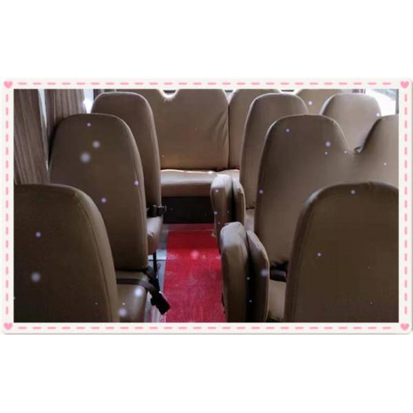 23-30seats 6 Cylinde Diesel Bus Used Toyota Coaster Bus 2016 school Bus Luxury Indoor And Outdoor Show