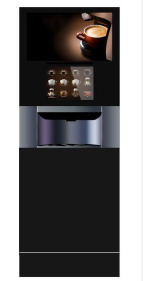 Quality OEM/ODM Combination Fresh Ground Coffee Vending Machine For Sales Coffee Vending Machine With Card Reader for sale
