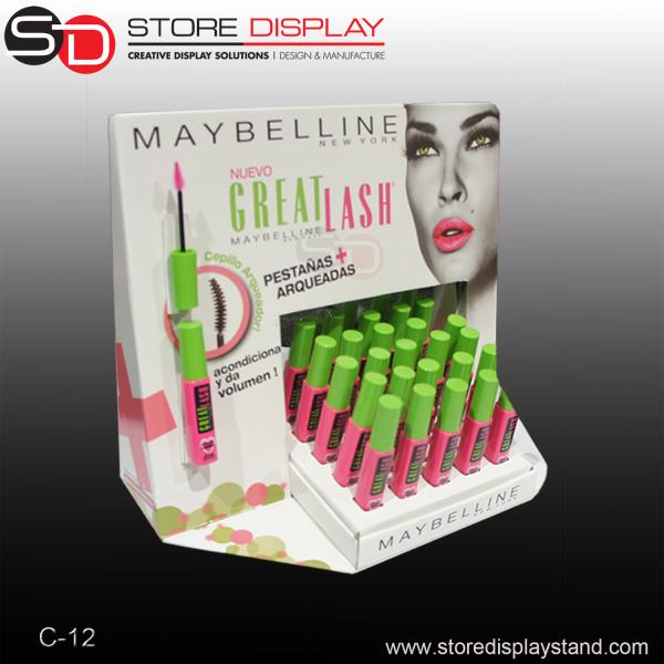 Quality lip gloss display box,tabletop display box for lipgloss for sale
