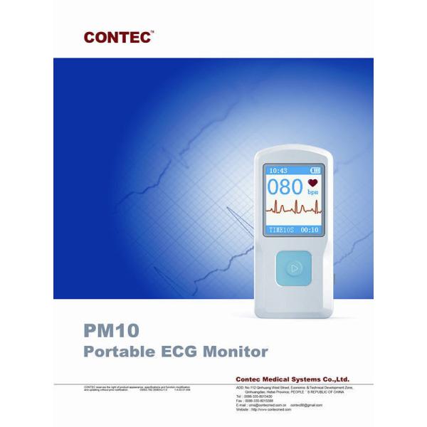 PM10 Handheld Bluetooth Mobile Ultrasound Machine LCD display ECG EKG Electrocardiograph