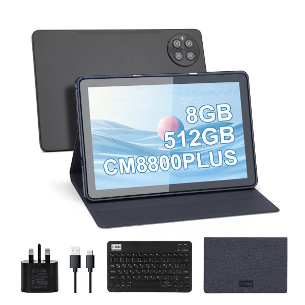 Quality C idea 5G WiFi Android Touch Screen Tablet PC with Keyboard Mouse for School CM8800plus for sale