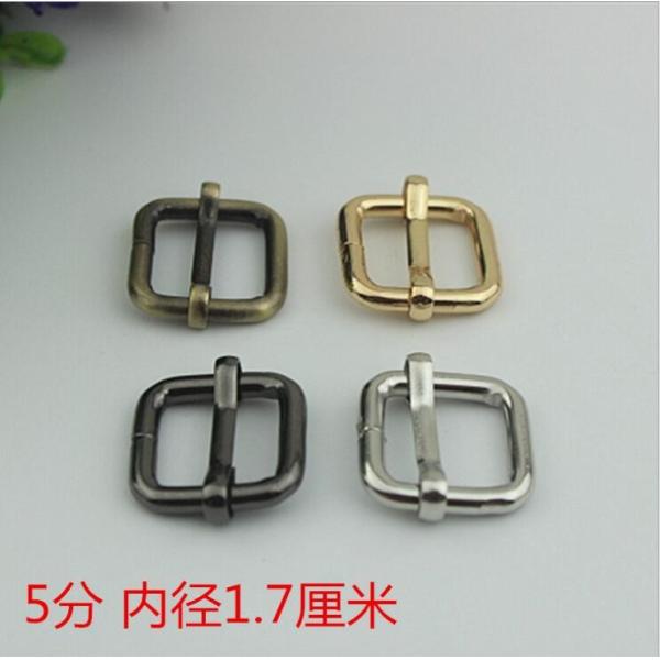 Factory Price Multi-color 17 mm Iron Metal Tri-Glide School Bag Adjustable Strap Buckle