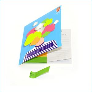 Wholesale Softcover Custom Sticky Notepad Memo Pad Printing 150mm X 150mm from china suppliers
