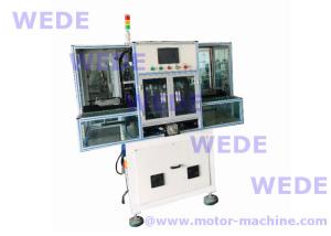 Fully auto fixture assembly shade (2 )poles 8 stations stator winding machine applied into power tools, mixer motor