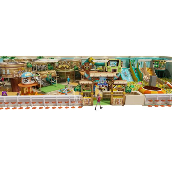 Custom Indoor Play Structure for Preschools and Amusement Parks