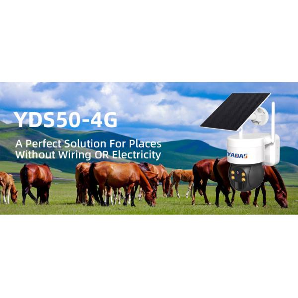 6W Solar Power H.265 3G 4G LTE Outdoor Camera
