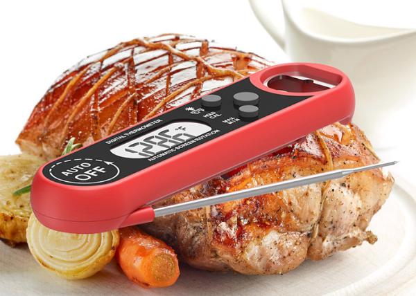 Food Service Quick Read Digital Thermometer Auto Rotation Display With Long Life