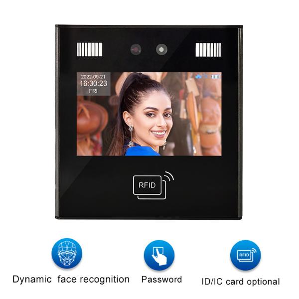 Quality Tcp / Ip Card Reader Dynamic Biometric Face Recognition Devices Free Adms Cloud Software for sale