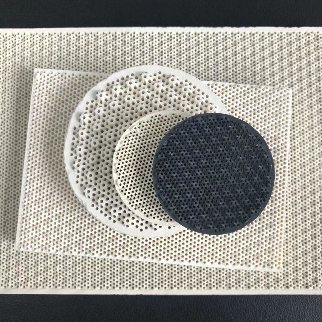 Wholesale Heat Resistant Cordierite Mullite Ceramic Honeycomb Ceramic Filter Plate For Air Purification from china suppliers