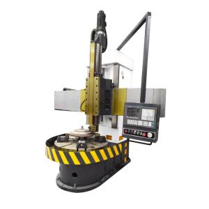 China CNC Vertical turning lathe Fanuc 1000mm Vertical Turret VTL Lathe Machine on sale