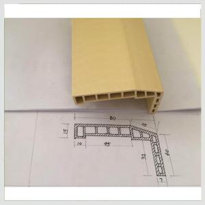 Wholesale Termite Resistant WPC Internal Door Frame Architrave Fire Rated Bevel Edge from china suppliers