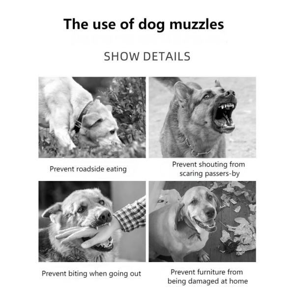 Pet Mask Anti-barking and Anti-biting Dog Muzzle Breathable Mesh Pet Muzzle Anti-ingestion Pet Supplies