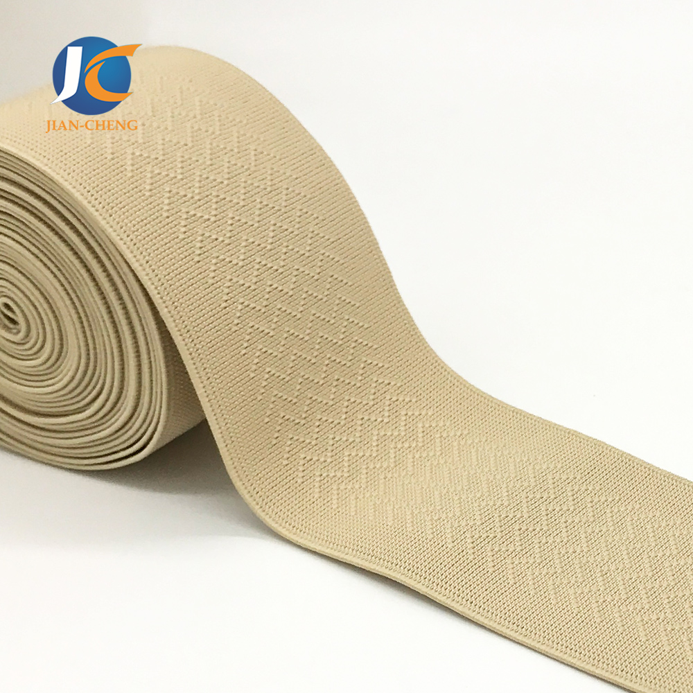 230mm High quality polyester mesh elastic band custom webbing for abdominal binder webbing