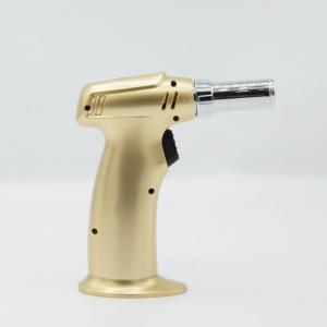China Scorch Torch Flambing Single Flame Butane Refillable Torch Lighter Cigar on sale