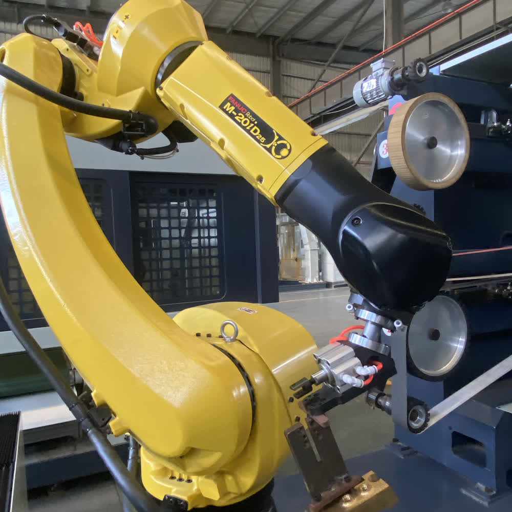 High Speed And Precision Robot Grinding Machine For Metal Fabrication