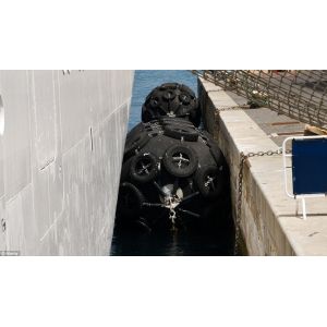 50kpa Marine Pneumatic Rubber Buoy Fenders With Airplane Tire