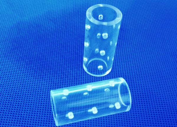 Quality High Temperature Glass Tube Instrument Both Open anti-corrosion Test tube For Medical Device Test for sale