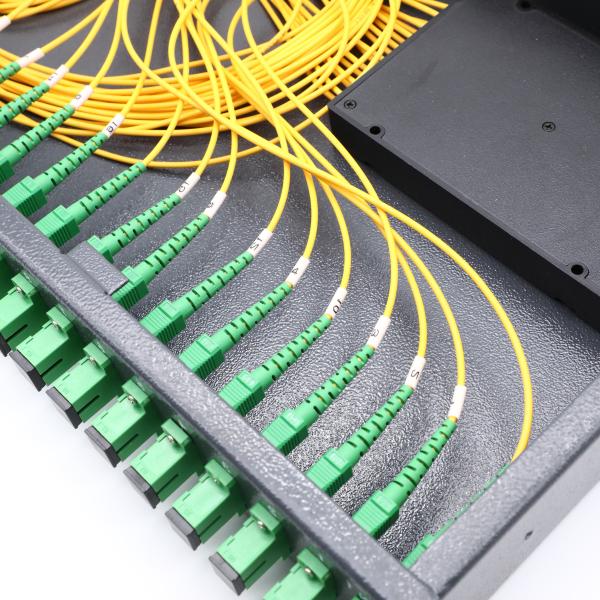 1X16 Sc Apc Rack Mount Type Fiber Optic Plc Splitter