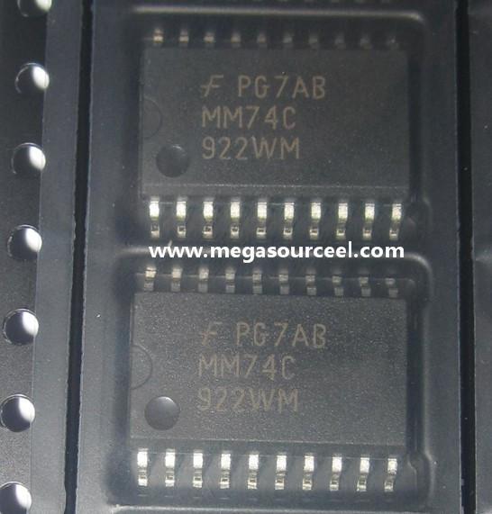 Quality Integrated Circuit Chip MM74C922WMX - Fairchild Semiconductor - 16-Key Encoder 20-Key Encoder for sale