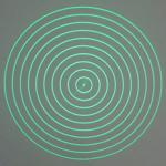 Ten Concentric Circles DOE Laser Module RGB Locating Continuous Type