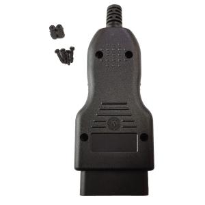 Wholesale Car OBD2 16Pin Gourd Shaped Housing Male Connector Plug Adapter OBD Wiring Adapter Shell from china suppliers