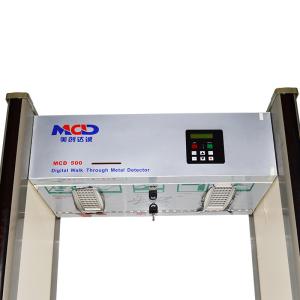 Wholesale 6 zones Lcd Display Door Frame Metal Detector with Remote Controller For Security,body scanner from china suppliers