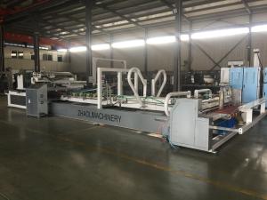 China Automatic Folder Gluer Machine High Speed To Glue Carton Box on sale