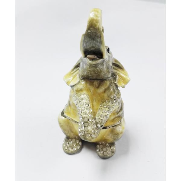 elephant trinket box alloy jewelry box home decoration jewelry box
