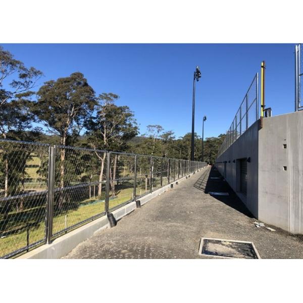 Silver Stainless Steel Ferrule Rope Mesh For Protection Free Sample