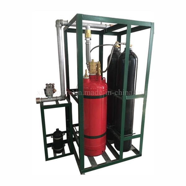 High Safety FM200 Piston Fire Suppression Station For FM200 Fire Extinguishing System 150L