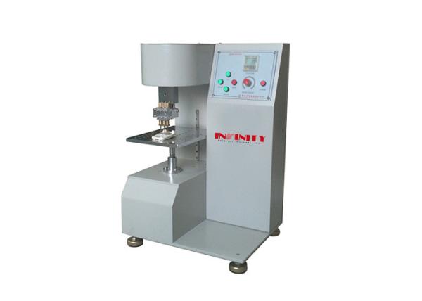 White Single Axis Electronic Universal Testing Machine , Button Life Testing