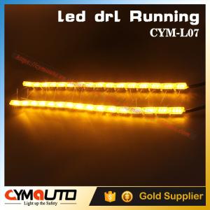 China 12V LED DRL Car Daytime Running Light Flexible Waterproof Strip on sale