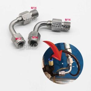 China Common Rail Test Bench Pipe Conversion Connector E1024130 Diesel Injector Pump Connect Joint To The Common Rail Tube on sale