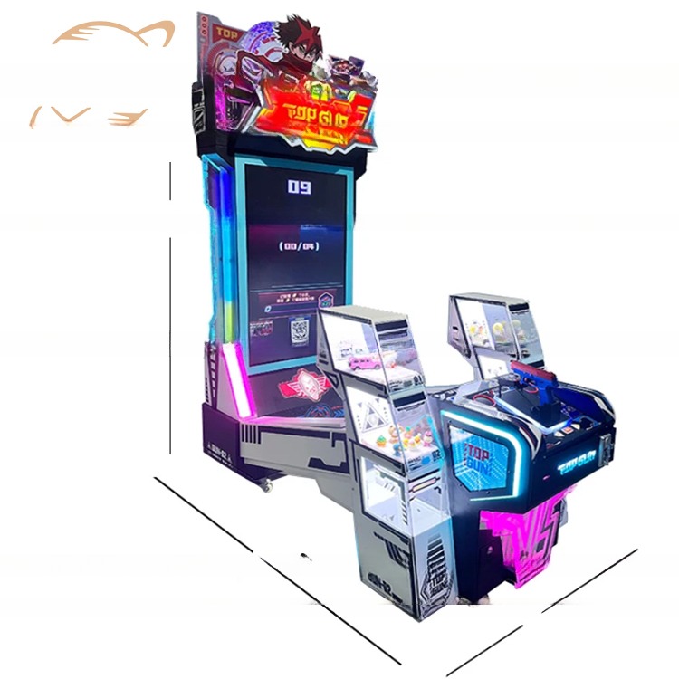 2 Players Interactive Shooting Game Machine With New Color Luminous